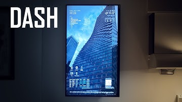 Digital Dashboard/Calendar for Smart Homes DIY