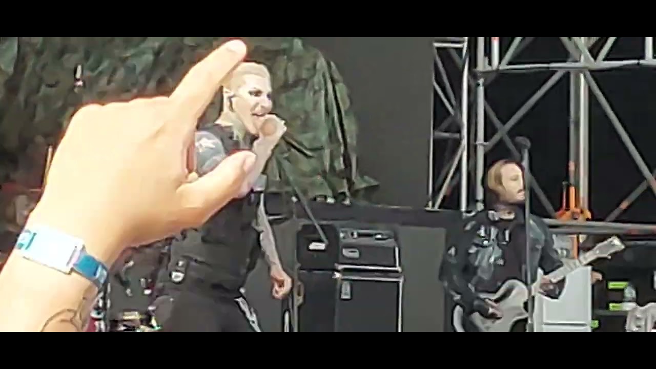 Motionless in White - Disguise (Gianpula Fields, Malta 2022) HD