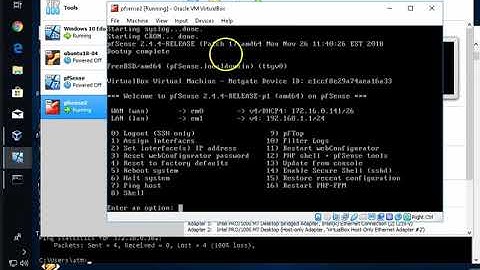 cis438 pfsense vm firewall installation