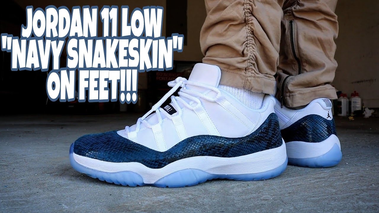 navy blue snakeskin jordans