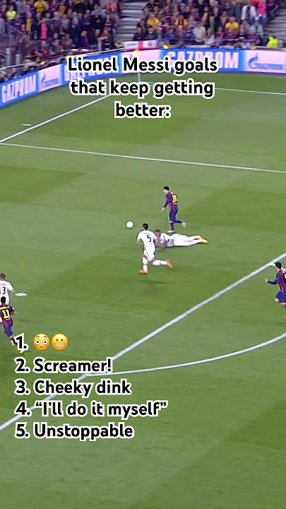 Lionel Messi Goals But They Keep Getting Better! 🤯