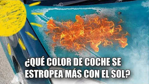 ¿Qué color de coche evitaría?