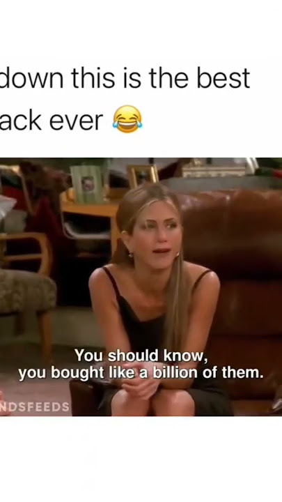 Hands down this is the best comeback ever #shorts #friends
