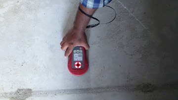 Non Destructive Test: Cover meter survey