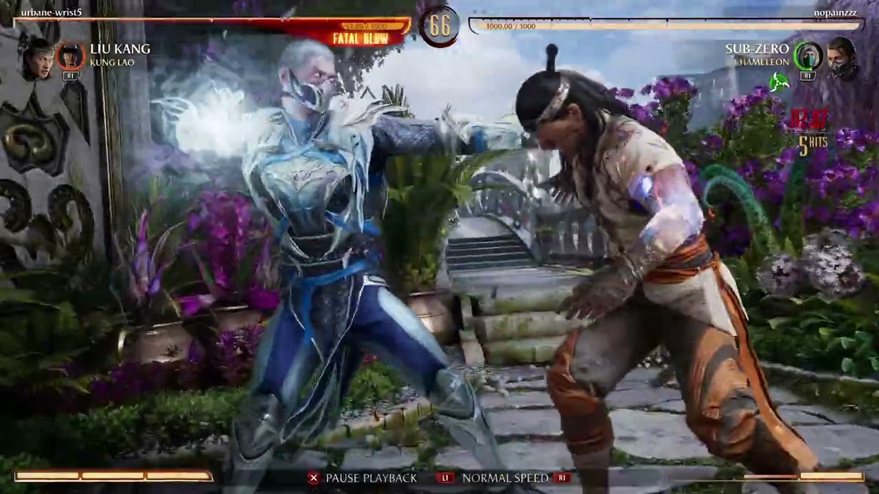 fastest double flawless round in Mortal Kombat