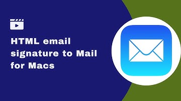 Solve the HTML signatures compatibility issue with Mac Mail