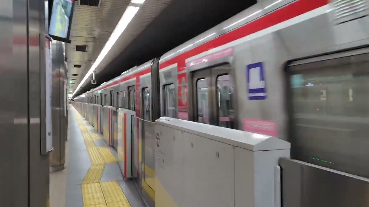 大阪メトロ中百舌鳥駅30000系31608f箕面萱野行き発車