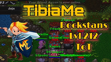 TibiaME W23 Lvl 210+ warr ToT