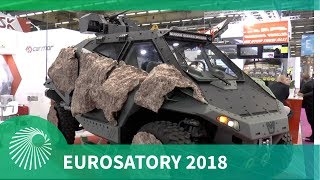 Eurosatory 2018: Carmor debut of new MANTIS vehicle