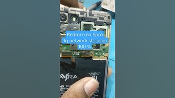 Redmi 6a 4g network problem jumper sholuoin 100 % #mi6a #redmi6a #redmi6