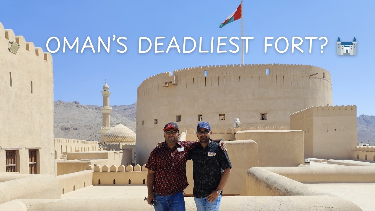 Explore Oman’s Most Iconic Landmark: Nizwa Fort! 🏰🇴🇲