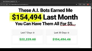 $5 AI Profit Bots Review:+ $997 Bonuses To Make It Work FASTER!
