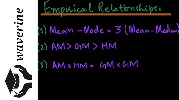 STATISTICS: How to solve Empirical Relationships(Mean, Median, Mode, Geometric Mean & Harmonic Mean)