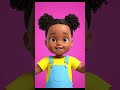 Touch Your Head 👆 | Kids Action Song 🎵 #rhymes #shorts #youtubeshorts