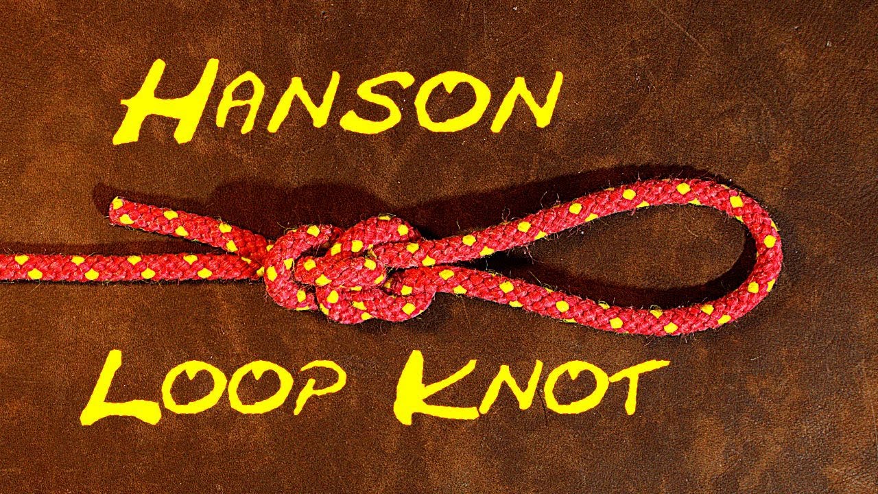 How to tie a Hanson Knot animated and illustrated