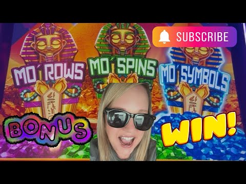 Mo Money on Mo Mo Mo Mummy Slot Machine at El Cortez in Las Vegas!!!