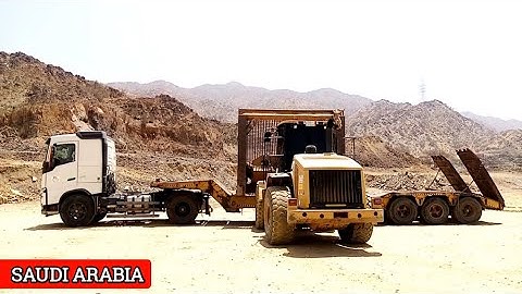 Cat 950H Wheel Loader Heavy Net Unloading | Caterpillar Wheel Loader Work in Saudi Arabia ||