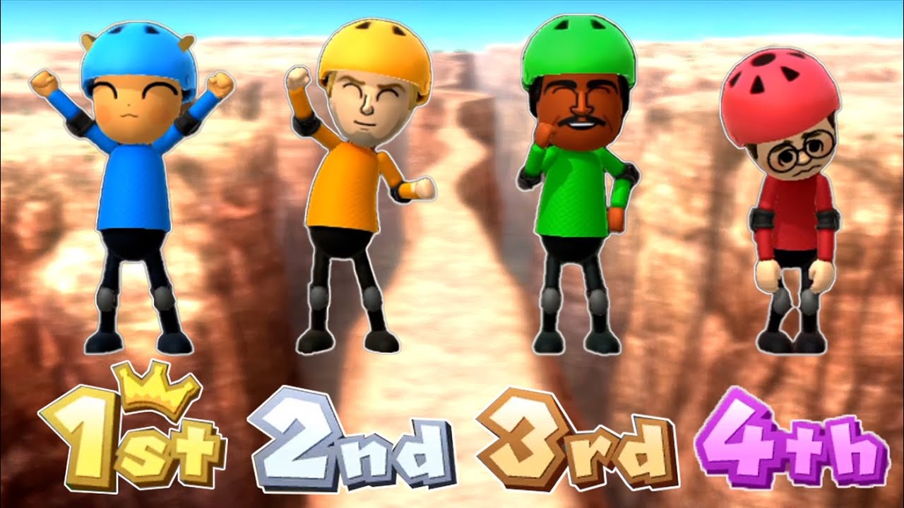 Wii Party U Minigames -  Pikachu Vs Skip Vs Steven Vs Matt (Expert CPU)