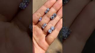 Round Lab Grown Diamond Stud Earrings, Lab Diamond Wedding Earrings, Screw Back/Push Back Earrings