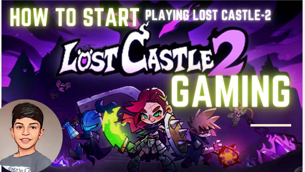 Lost castle 2 Tutorial Game Play HOW to Starting Play