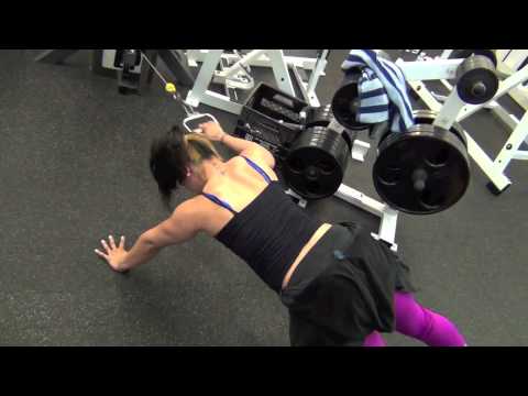 FullBlood Fitness Exercise of the day! Low cable plank style pulls.