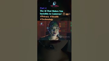 The AI That Makes You Invisible to Cameras! 👻📷 #Privacy #Stealth #Technology #Invisibility Part 4
