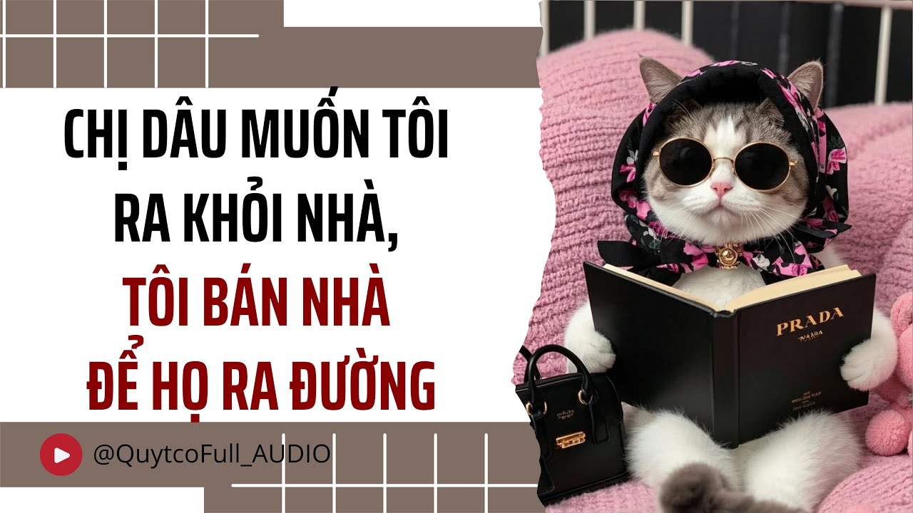CHỊ DÂU MUỐN TÔI RA KHỎI NHÀ, TÔI BÁN NHÀ ĐỂ HỌ RA ĐƯỜNG | QUÝT CÓ FULL AUDIO