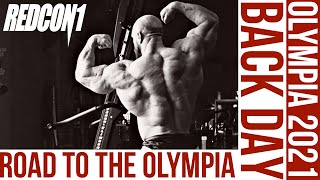 BACK DAY | Road to the Mr Olympia 2021 |James The Shed Hollingshead