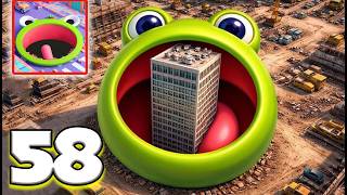 Hole.io- Online Hard Level - Eating Everything (iOS, Android) Gameplay Part-58 screenshot 5