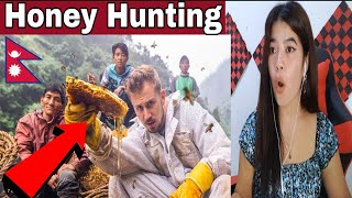 Filipino React On Hunting  Nepal's Mad Honey That Makes You Hallucinate-Honey Hunter 