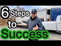 TOP 6 Things I DID made me SUCCESSFUL in HOTSHOT TRUCKING