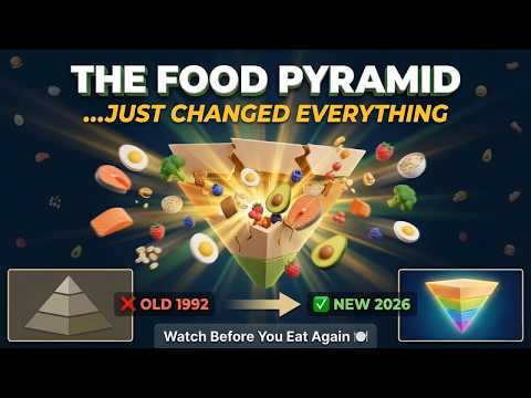 You've Been Eating Wrong Your Whole Life The NEW 2026 Food Pyramid Explained