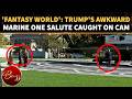 'MAGA GENIUS': TRUMP 'WAVES AT NOBODY' Before Entering Marine One; Sparks Mockery