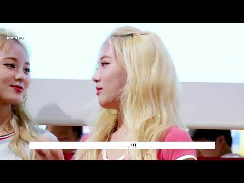 이달의 소녀 오드아이써클 김립 171001 센트럴 팬싸인회 스타팅 멘트 직캠