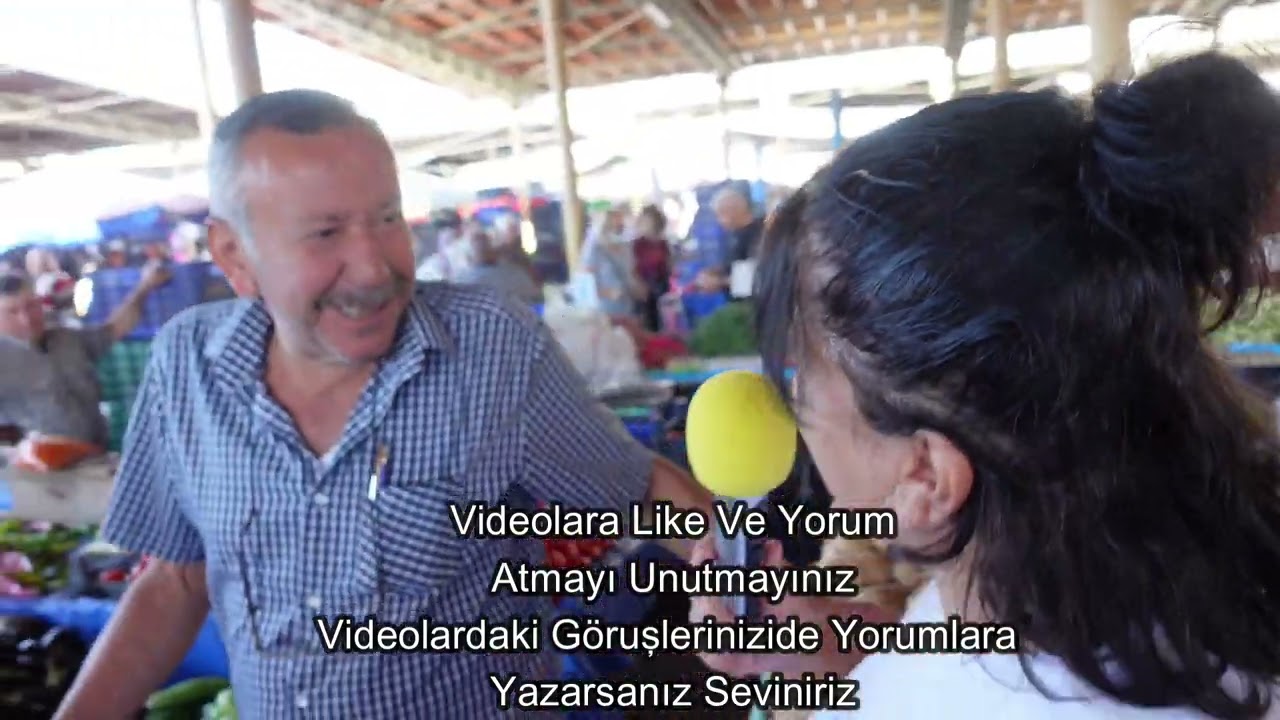 Aydın ' Söke Pazarına Gittik Yine insanlar Fiyatların Daha çok duşmesini istiyor !!!