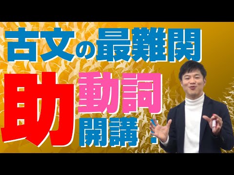 【古文文法基礎 第10講】古典の関門！助動詞編スタート！【まずは整理とおさらいから】