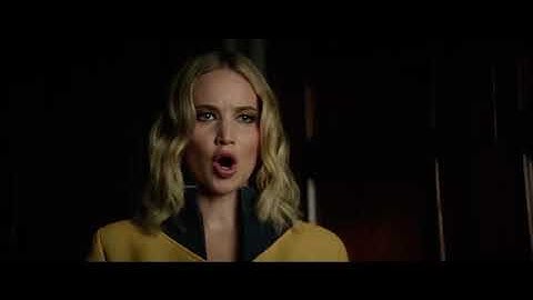 A line that was written by a professional screenwriter