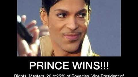 Prince Vs  Warner Bros A Never-Ending Battle