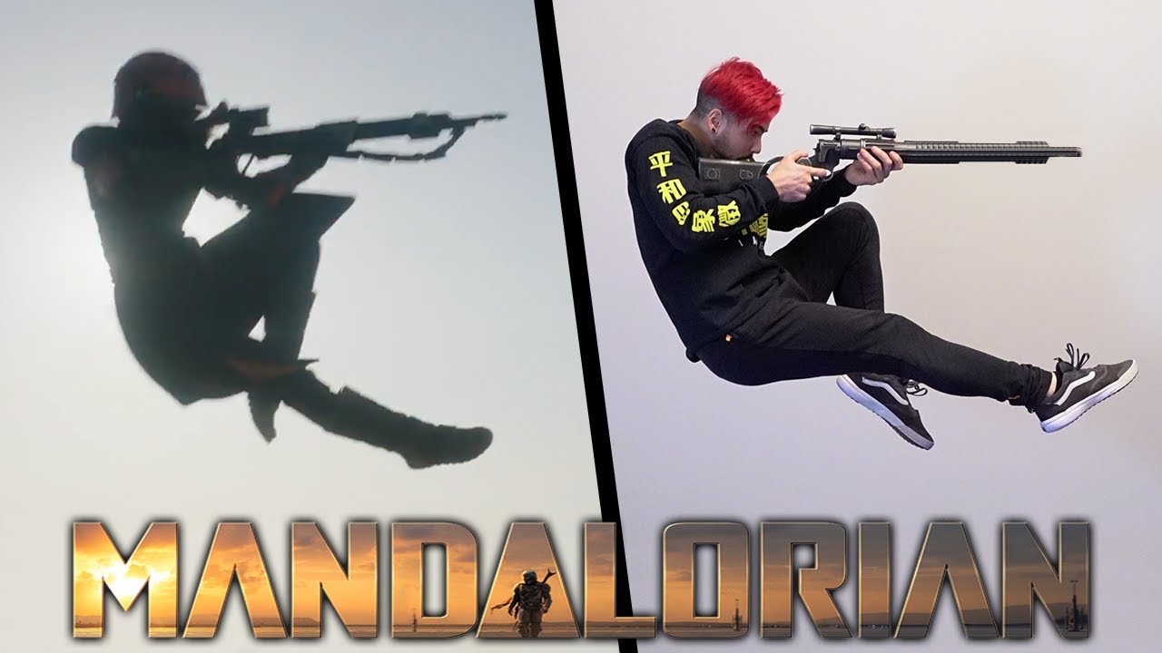 Stunts From The Mandalorian In Real Life (Star Wars Parkour)