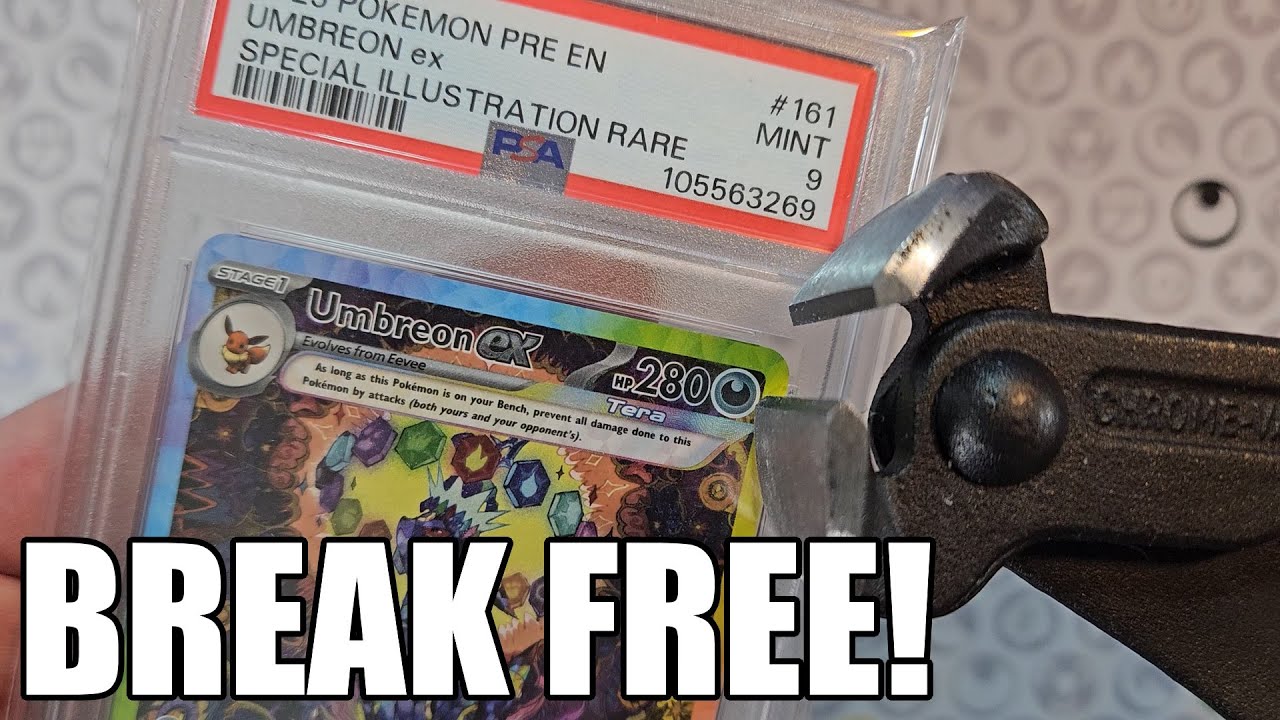 How to Safely & Easily Crack a PSA Slab & SAVE BIG!