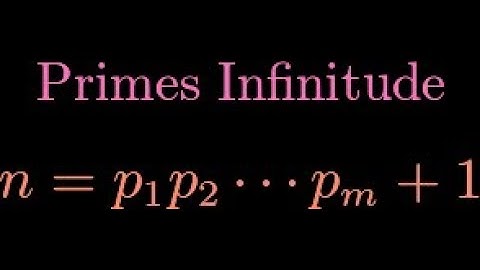 Why are There Infinitely Many Prime Numbers?