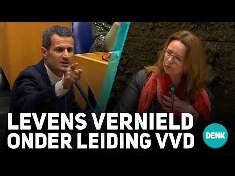 Farid Azarkan: Levens vernield onder leiding van VVD