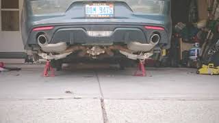Steeda rear sway bar install.