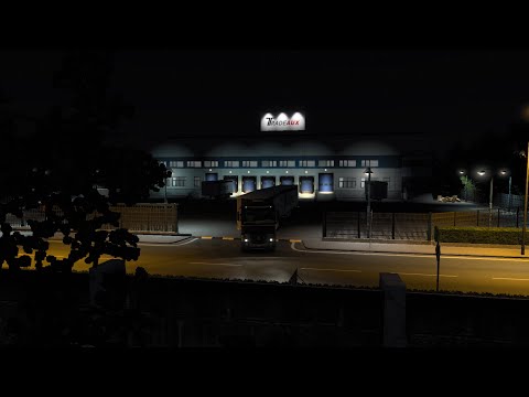 Panneaux Sandwichs Cassel Hambourg sur ETS2 (Timelapse)