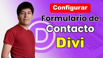 Cómo CONFIGURAR el FORMULARIO de CONTACTO en Tema Divi 👉 Curso Avanzado de Divi