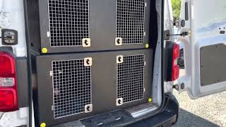 Dog Van conversation DTVM1 dog crate by DTBoxes