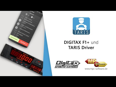 Das Zusammenspiel zwischen TARIS Driver und einem DIGITAX F1+ Taxameter