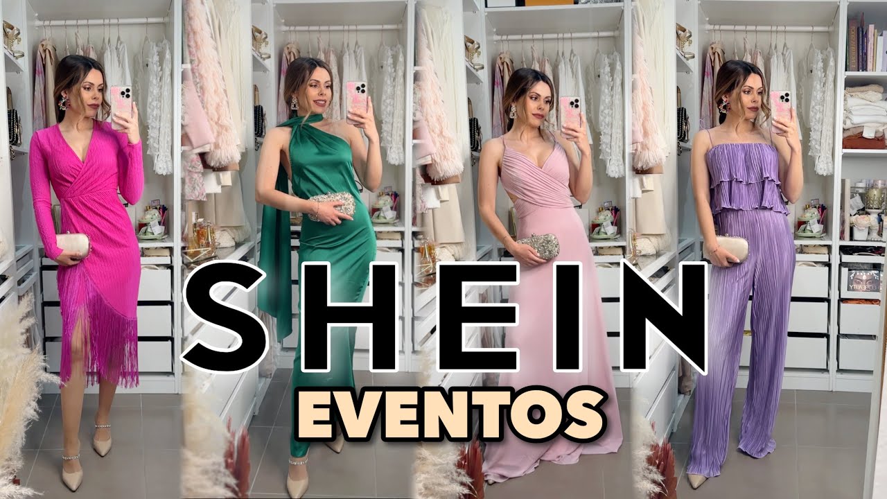 10 vestidos de invitada de Shein muy ELEGANTES que parecen de Pronovias