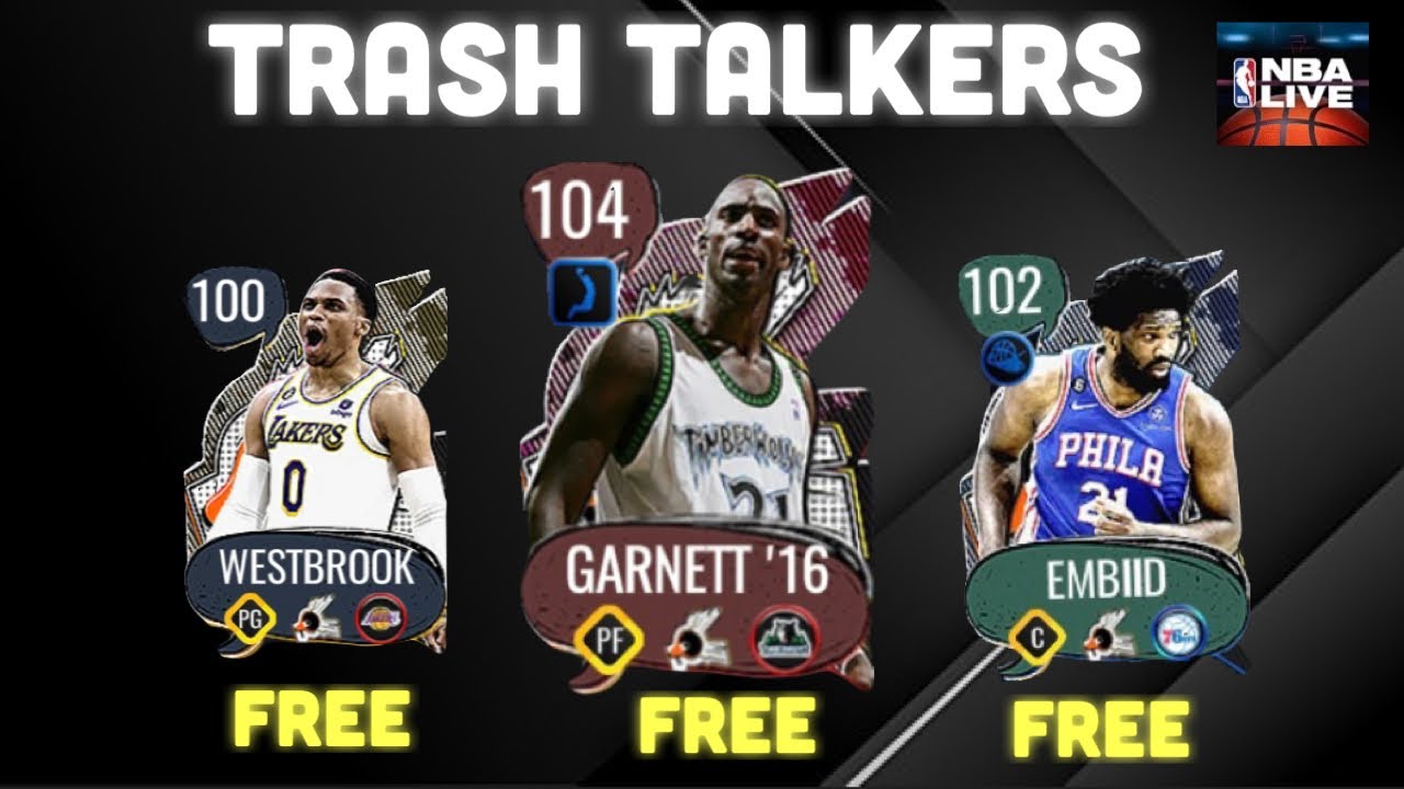 A TOTAL BEAST OOP PG 111 KG IN SOME GAMEPLAY ! TRASH TALKERS PROMO ! NBA  LIVE MOBILE ! NBA LIVE 