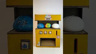 DIY squishy dumpling vending machine!!🥟 #papercraft #squishy
